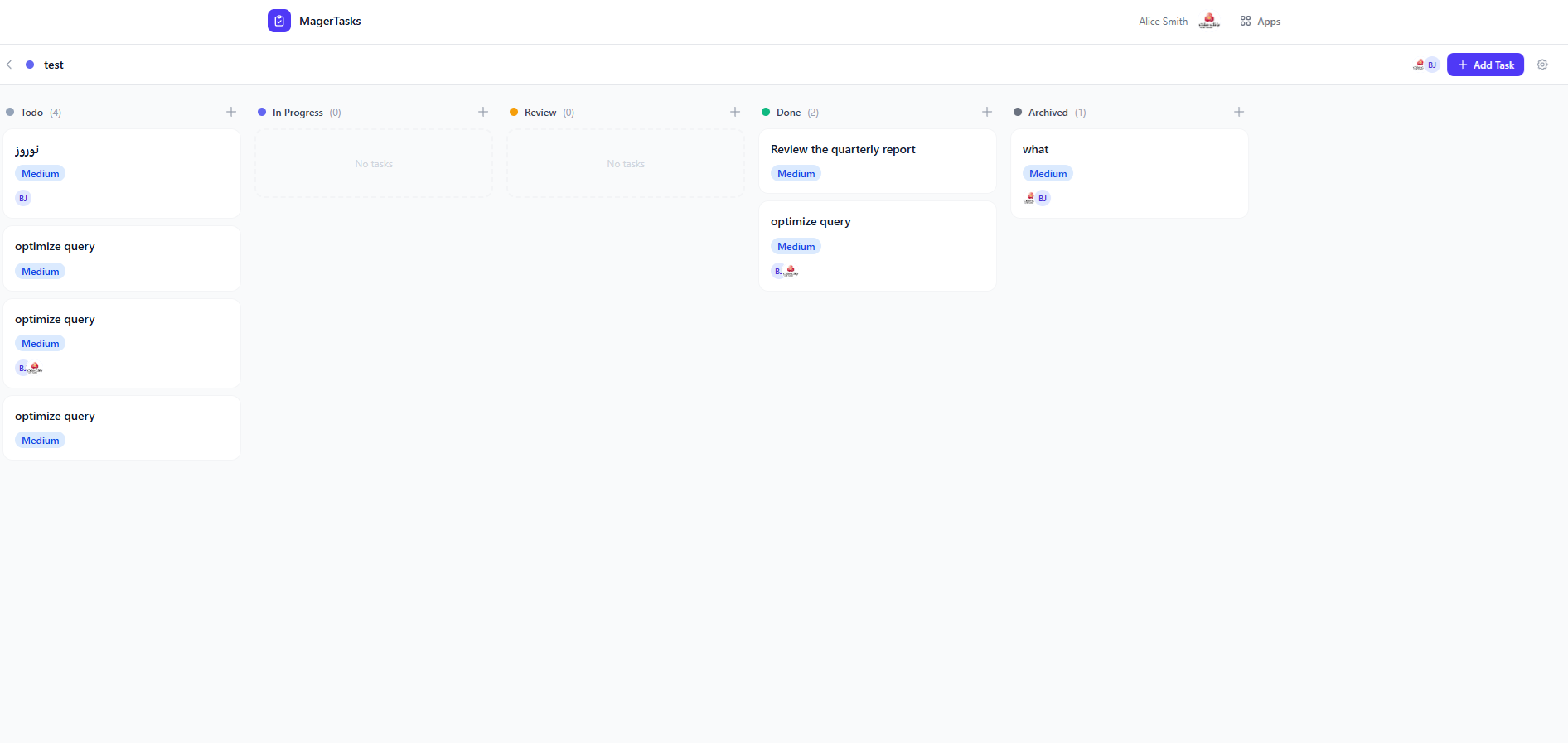 Tasks